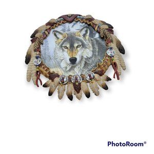 💥 (2) Autumn and Winter Majesty - Al Agnew Art - Protector of the Wolf  💥